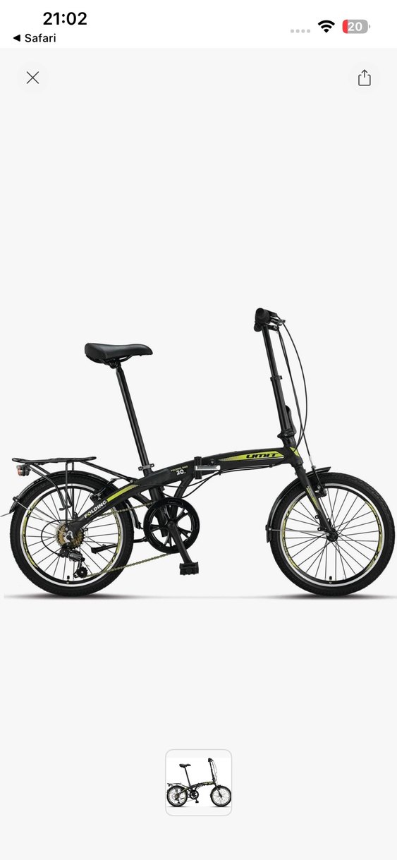 Katlanabilir Bisiklet/Çok temiz - Görsel 5