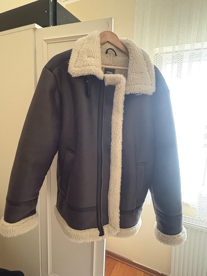 Erkek kürklü mont - Görsel 3