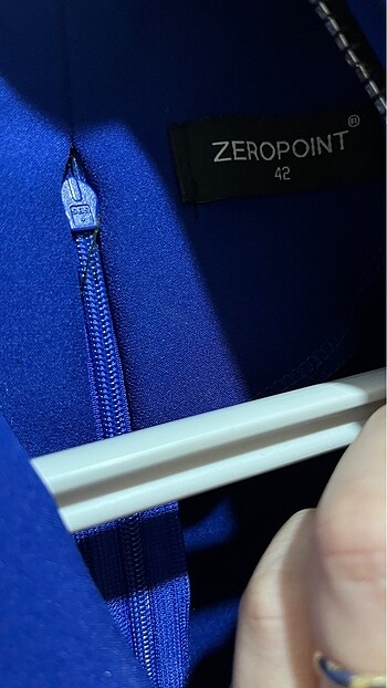 Lacivert Abiye Elbise - Görsel 4