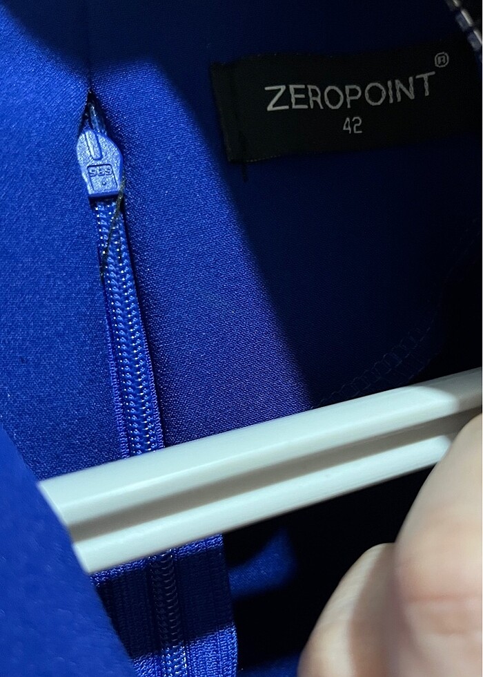 Lacivert Abiye Elbise - Görsel 4