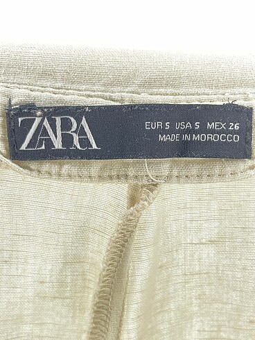 s Beden çeşitli Renk Zara Düz Kesim %70 İndirimli.