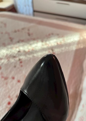 Siyah Tokalı Stiletto Topuklu Kadın Ayakkabı - Görsel 3