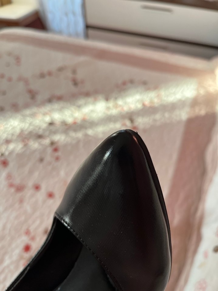 Siyah Tokalı Stiletto Topuklu Kadın Ayakkabı - Görsel 3