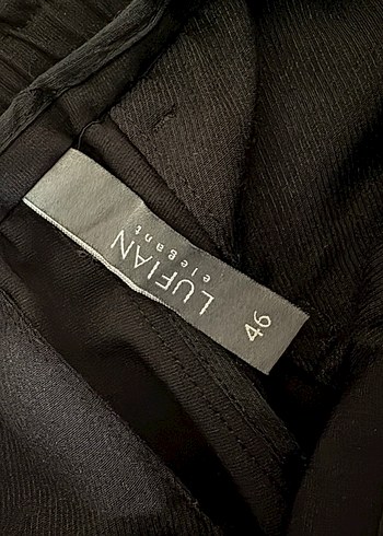 Lufian erkek siyah Slim fit pantolon - Görsel 3