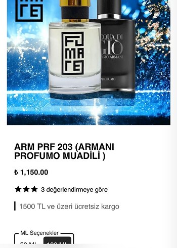 Aqua di GIO PROFUMO muadili - Görsel 2