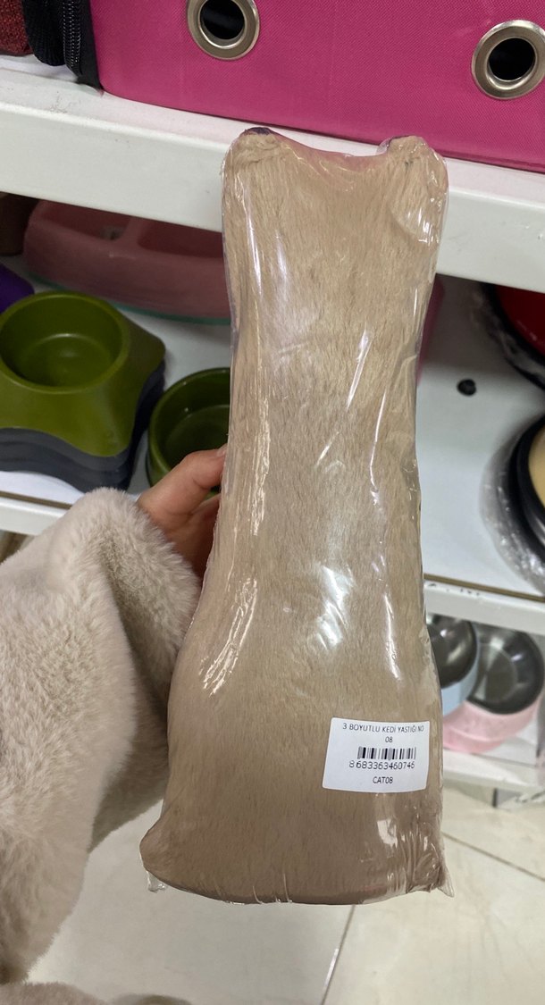 Renkli Kahverengi Kedi Oyuncağı - Görsel 3