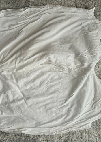 Beyaz Pamuklu Bebek Uyku Tulumu - Görsel 5