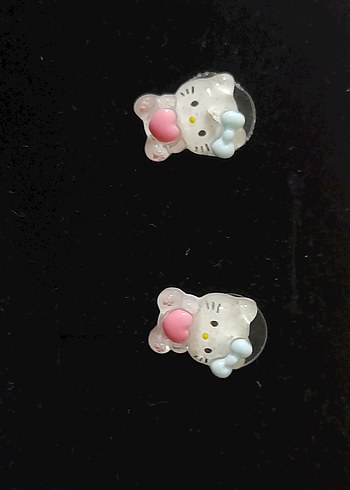 Hello Kitty kupe ve cift kolye ucu