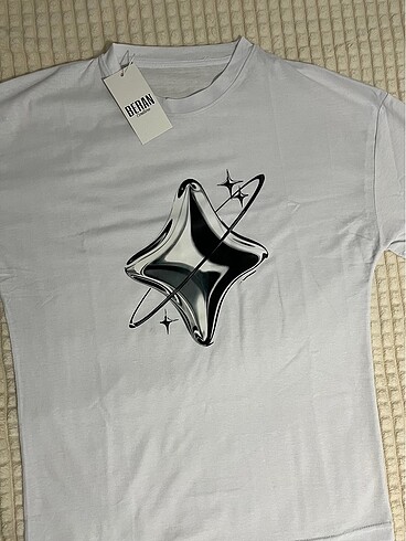 Silver shine???? oversize tee