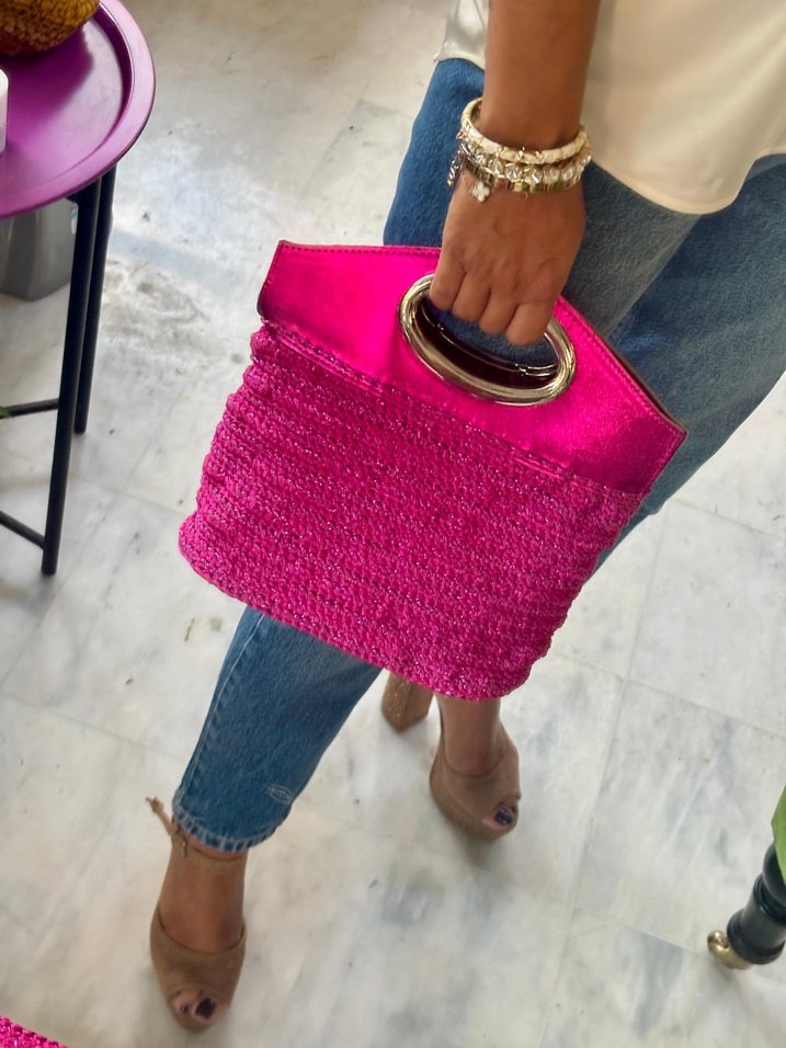 disko deri sap ve taban çanta - Görsel 4