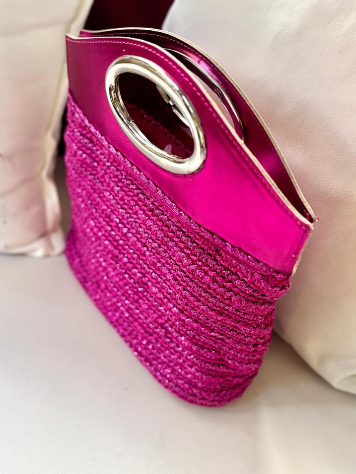 disko deri sap ve taban çanta - Görsel 3