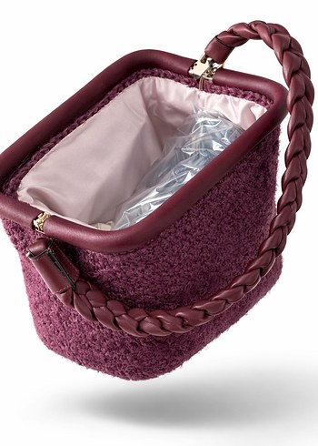 el örgüsü deri detay askılı çanta - Görsel 9