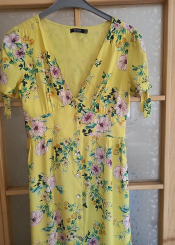 Bershka Bershka çiçek desen yazlık elbise