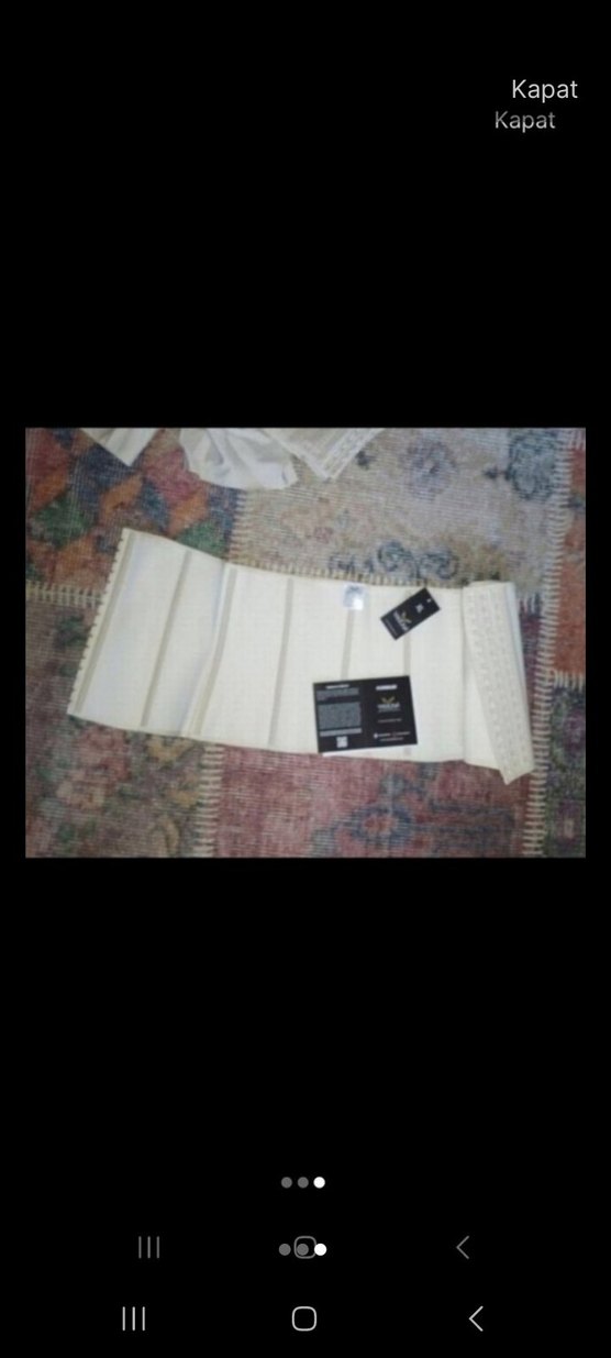 Yamuna uzun latex korse - Görsel 2