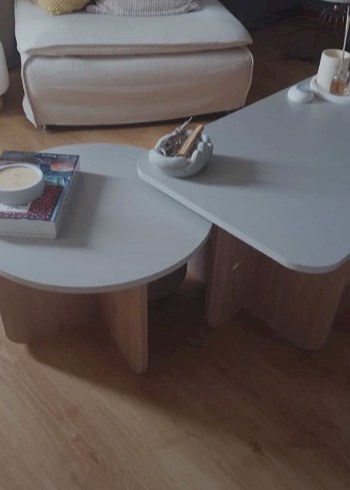 Diğer 90 cm Orta Sehpa Kumtaşı Renk