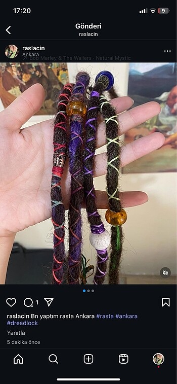 American Vintage Rasta dreadlock ????????