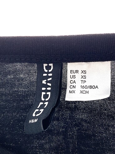 xs Beden siyah Renk H&M T-shirt %70 İndirimli.