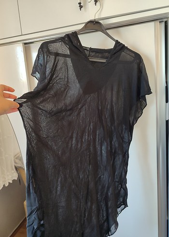 Siyah V Yaka Pareo - Görsel 2