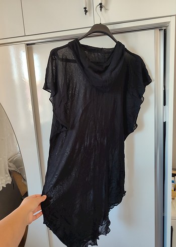 Siyah V Yaka Pareo - Görsel 4