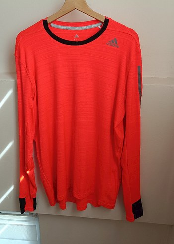 Adidas Erkek turuncu Uzun Kollu Triko