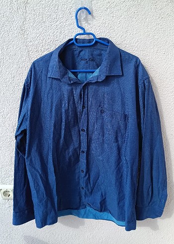 Mavi Denim Erkek Gömlek, Düğmeli, Rahat Kesim