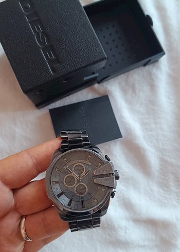 acilll satılık!!Gri Diesel Erkek Biker Saat - Görsel 10