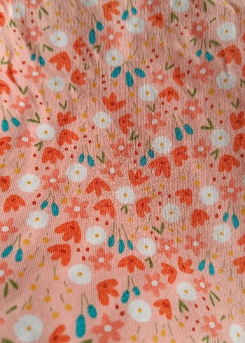 Düğmeli Pembe Bebek Kız Tulum - Görsel 3