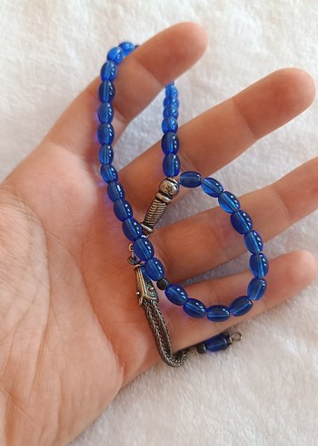 Parlak Mavi Erkek Tesbih - Görsel 3