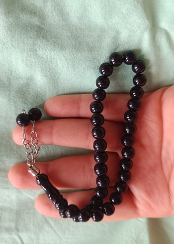 Siyah Gotik Erkek Tesbih - Görsel 3