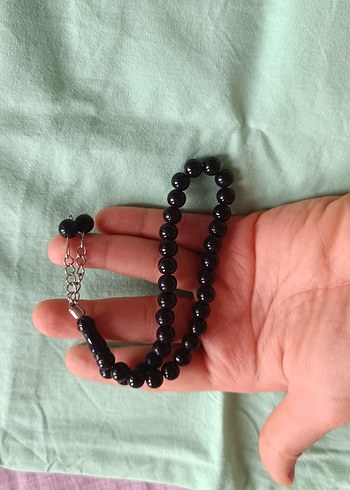 Siyah Gotik Erkek Tesbih - Görsel 2