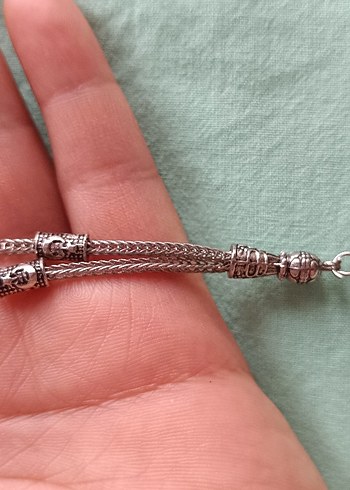 Siyah Gotik Erkek Tesbih - Görsel 2