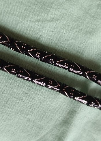 Erkek Siyah Minimalist Tesbih - Görsel 3