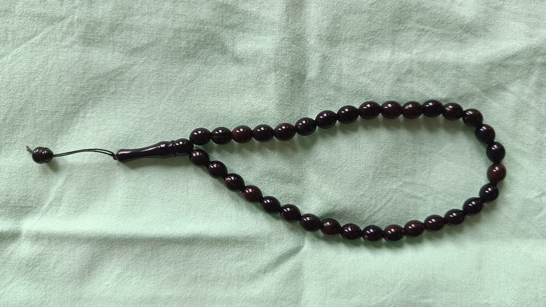 siyah Erkek Tesbih - Görsel 2