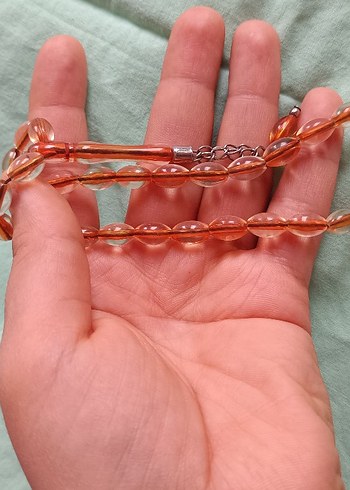 Bej Renkli Erkek Tesbih - Görsel 2