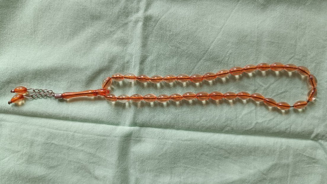 Bej Renkli Erkek Tesbih - Görsel 4