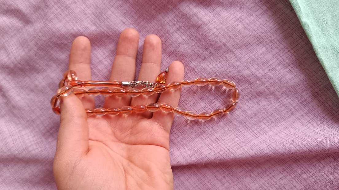 Bej Renkli Erkek Tesbih - Görsel 3