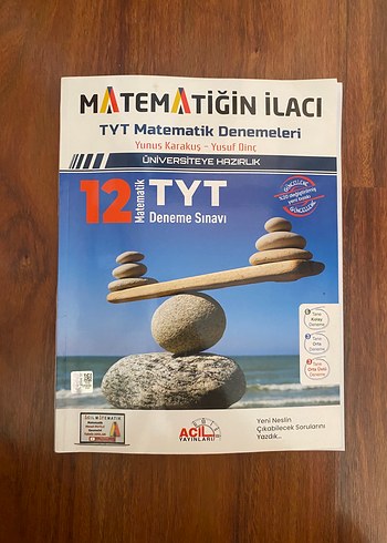 Matematiğin İlacı TYT Matematik Denemeleri Kitabı