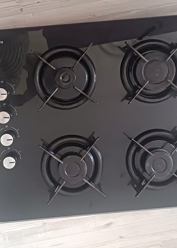 Kumtel Siyah 4 Gözlü Ocak