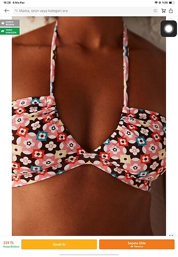 Penti Penti bikini üstü