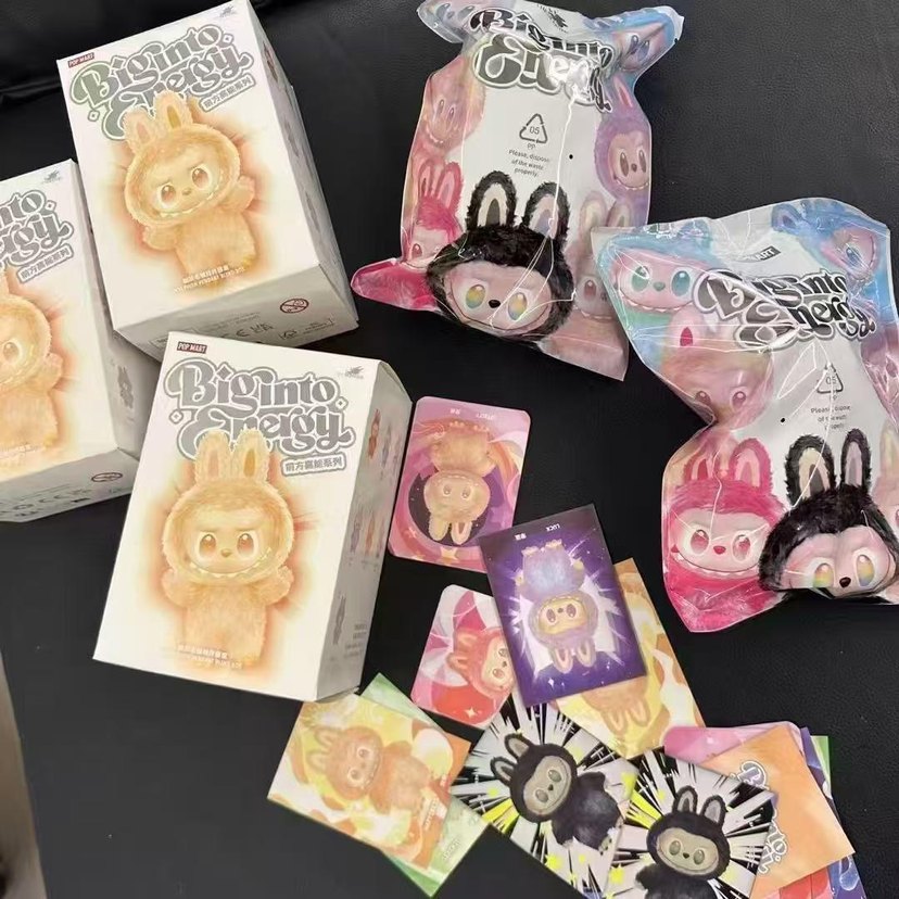 Pastel Renkli Peluş Oyuncak Seti - Görsel 2