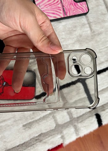 Şeffaf Gri Telefon Kılıfı