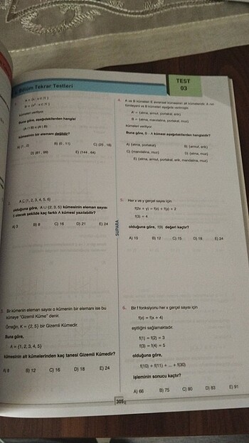  Beden TYT Matematik Soru Bankası 