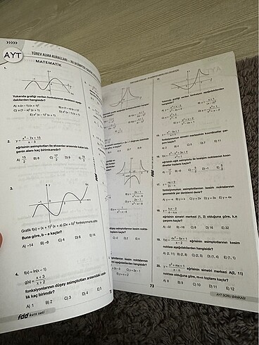  Fdd yayınları ayt türk dili ve edebiyat , matematik soru bankası