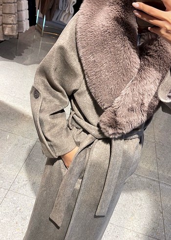 Zara Jammy Fur Nando Yakasi Kurklu Kaban