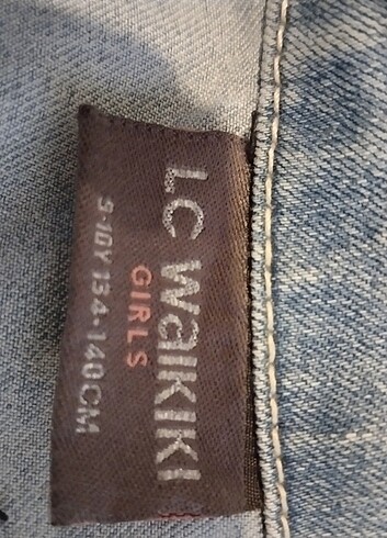 LC Waikiki Kız çocuk kot çeket