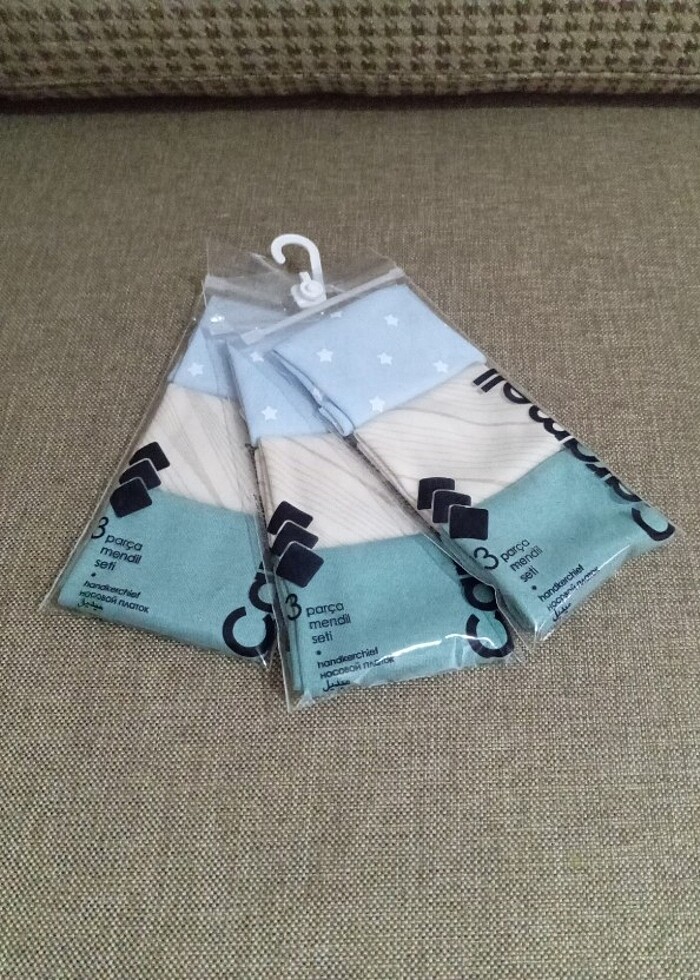 Caramell bebek agız mendili - Görsel 2