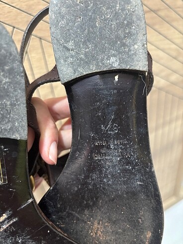 37,5 Beden kahverengi Renk Valentino sandalet