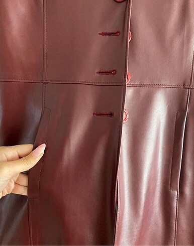 American Vintage Vintage deri ceket