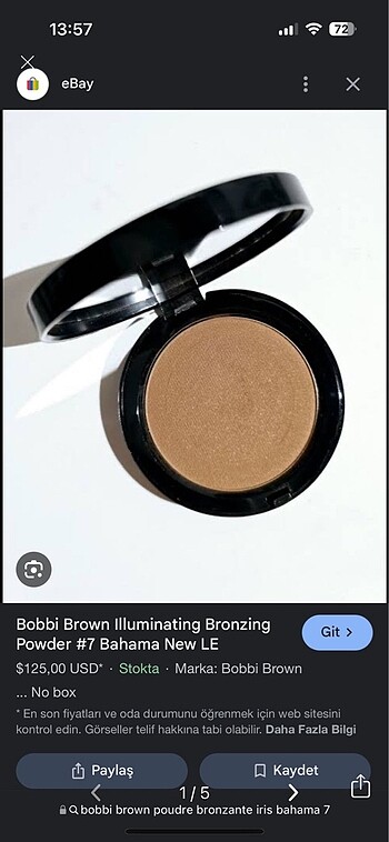 Bobbi Brown Bobbi brown bronzing powder