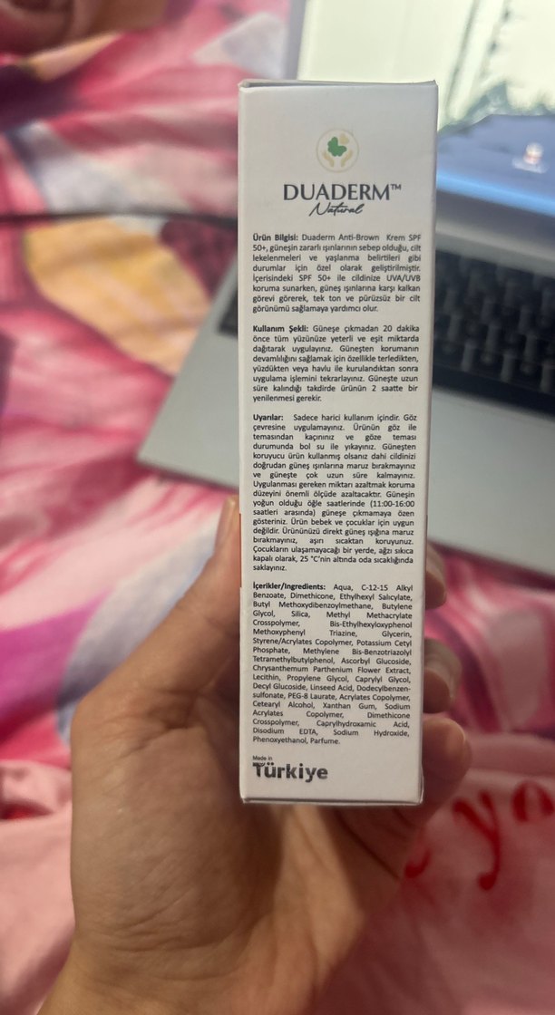 Duaderm Anti-Brown Spot SPF 50+ Güneş Koruyucu Sıvı - Görsel 3